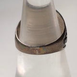 Vintage Sterling Brown Stone Thunderbird Ring 8