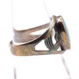 Vintage Sterling Turquoise Ring 9
