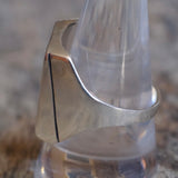 Vintage Sterling Silver Hopi Ring 10.25