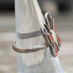 Vintage Sterling Butterfly Ring 5.5