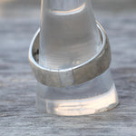 Vintage Sterling Multistone Inlay Signet Ring 11.5