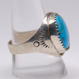 Vintage Sterling Turquoise Ring 11