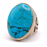 Vintage Sterling Turquoise Ring 9