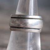 Vintage Sterling Silver Band 6.5