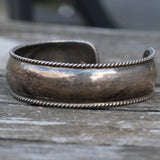 Vintage Sterling Silver Cuff