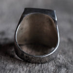 Vintage Sterling Zuni Inlay Ring 12