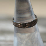 Vintage Sterling MOP Inlay Ring 6