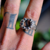 Vintage Sterling Silver Horseshoe Ring 9.75