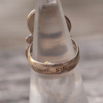 Vintage Sterling Mother Of Pearl Ring 5