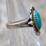 Vintage Sterling Turquoise Ring 5