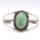 Vintage Sterling Turquoise Cuff Bracelet