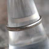 Vintage Sterling Silver Band 9.5