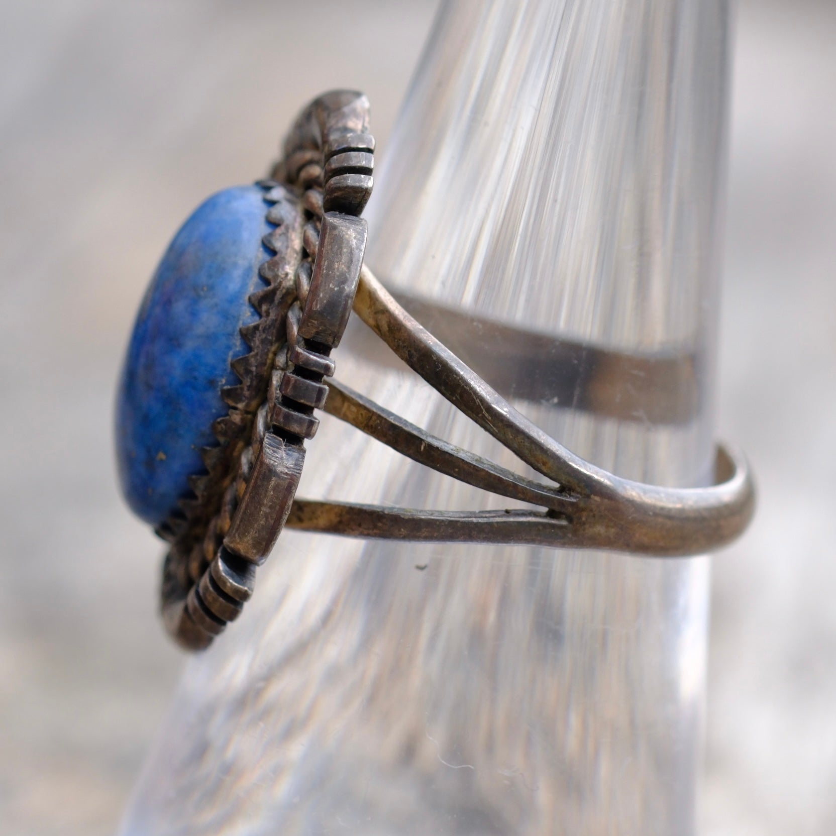 Vintage Sterling Turquoise Ring 7