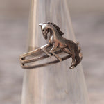 Vintage Sterling Horse Band 5.5