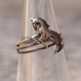 Vintage Sterling Horse Band 5.5