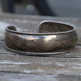 Vintage Sterling Silver Cuff
