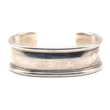 Vintage Sterling Silver Thick Cuff Bracelet