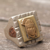Vintage 1950’s Mexican Biker Ring 8