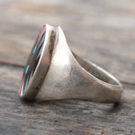 Vintage Dishta Zuni Inlay Ring 10