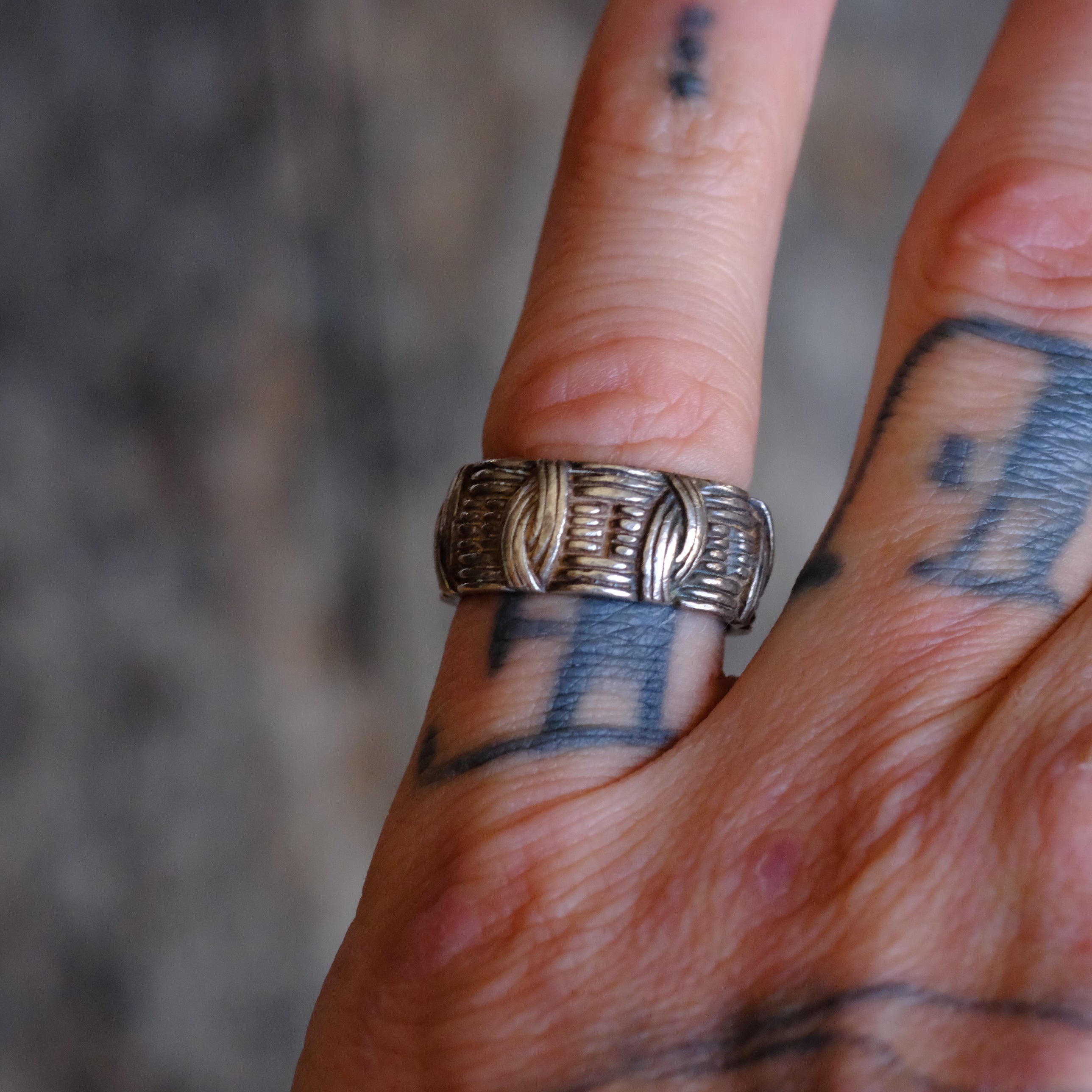 Vintage Sterling Silver Ring 5.75