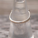 Vintage Sterling Mother Of Pearl Feather Ring 6.75