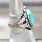 Vintage Sterling Turquoise Ring 5