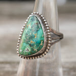 Vintage Sterling Turquoise Ring 6.25
