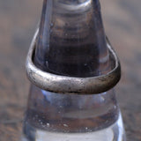 Vintage Sterling Onyx Ring 9