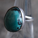 Vintage Sterling Silver Turquoise Ring 6.5