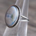 Vintage Sterling Howlite Ring 5.75