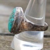 Vintage Sterling Turquoise Ring 10