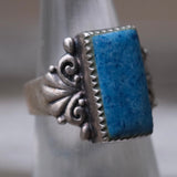 Vintage Sterling Sodalite Ring 5.75