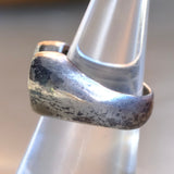 Vintage Sterling Silver Heart Ring 6.5