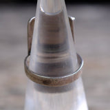 Vintage Sterling Theta Ring 4.75
