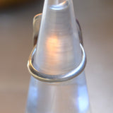 Vintage Sterling Turquoise Roper Ring 4.75