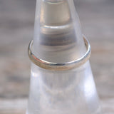 Vintage Sterling Tigers Eye Shadowbox Ring 6.25