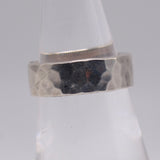 Vintage Sterling Silver Textured Band 5.5