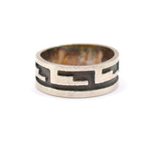 Vintage Sterling Southwestern Band Ring 7.25