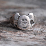 Vintage Sterling Mickey Mouse Ring 4.25