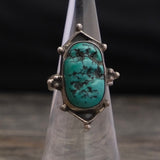 Vintage Sterling Turquoise Ring 5