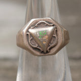 Vintage Sterling Silver Signet Ring 4
