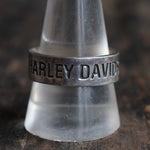 Vintage Sterling Silver Harley Davidson Band 11.25
