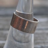 Vintage Sterling Silver Band 7