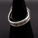 Vintage Sterling Turquoise Roper Ring 7.75