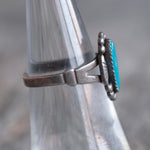 Vintage Sterling Turquoise Ring 6