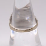 Vintage Sterling Turquoise and Coral Feather Ring 8.25