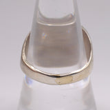 Vintage Sterling Turquoise Stamped Band Ring 9.25