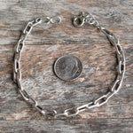 Vintage Sterling Chain Bracelet