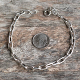 Vintage Sterling Chain Bracelet