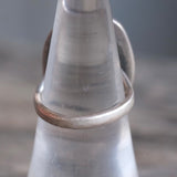 Vintage Sterling Turquoise and Coral Bear Paw Ring 6.75